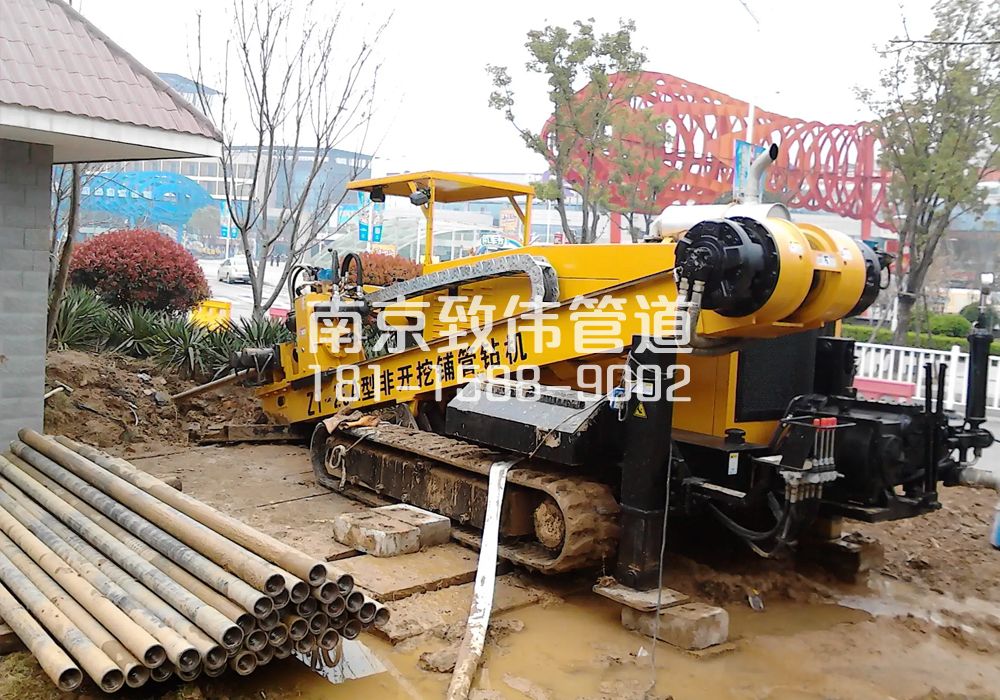 翠林山庄拉管置换管道